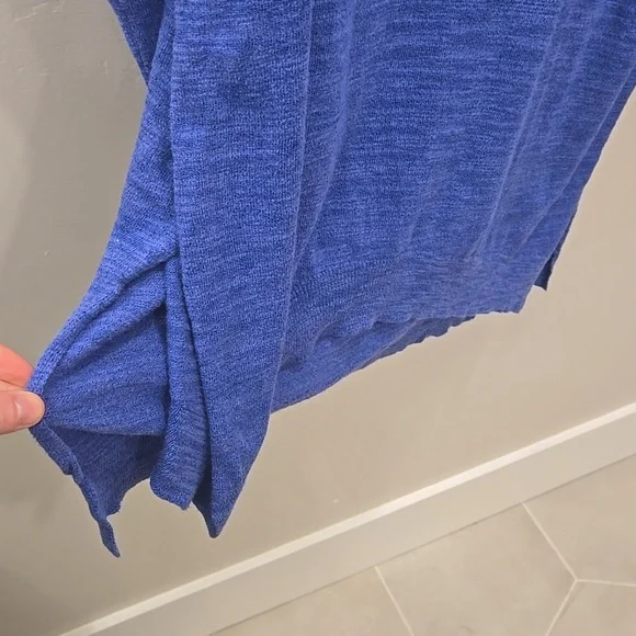 Anthropologie Moth Doman Sleeve Tunic Sweater Blue L - Picture 4 of 9